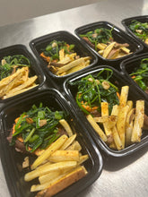 Load image into Gallery viewer, Bun-less pesto burger: pre-order Thursday, 9/24
