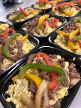 Load image into Gallery viewer, Fajitas &amp; Egg Breakfast:  Pre-order 10/27
